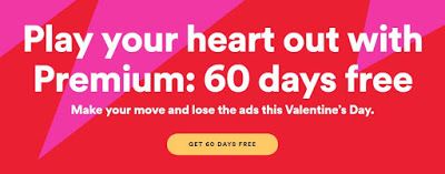 Spotify premium free trial 60 days free